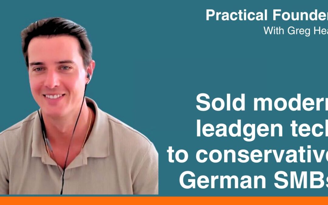 #148: These Bootstrappers Sold Modern Digital LeadGen to Conservative German Businesses – Chris Erler